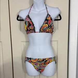Luli Fama Multicolor Paisley Bikini
